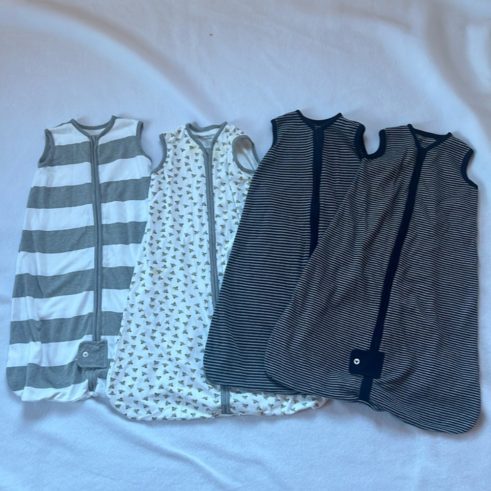 Burt’s Bees Baby sleepsacks (bundle of 4)